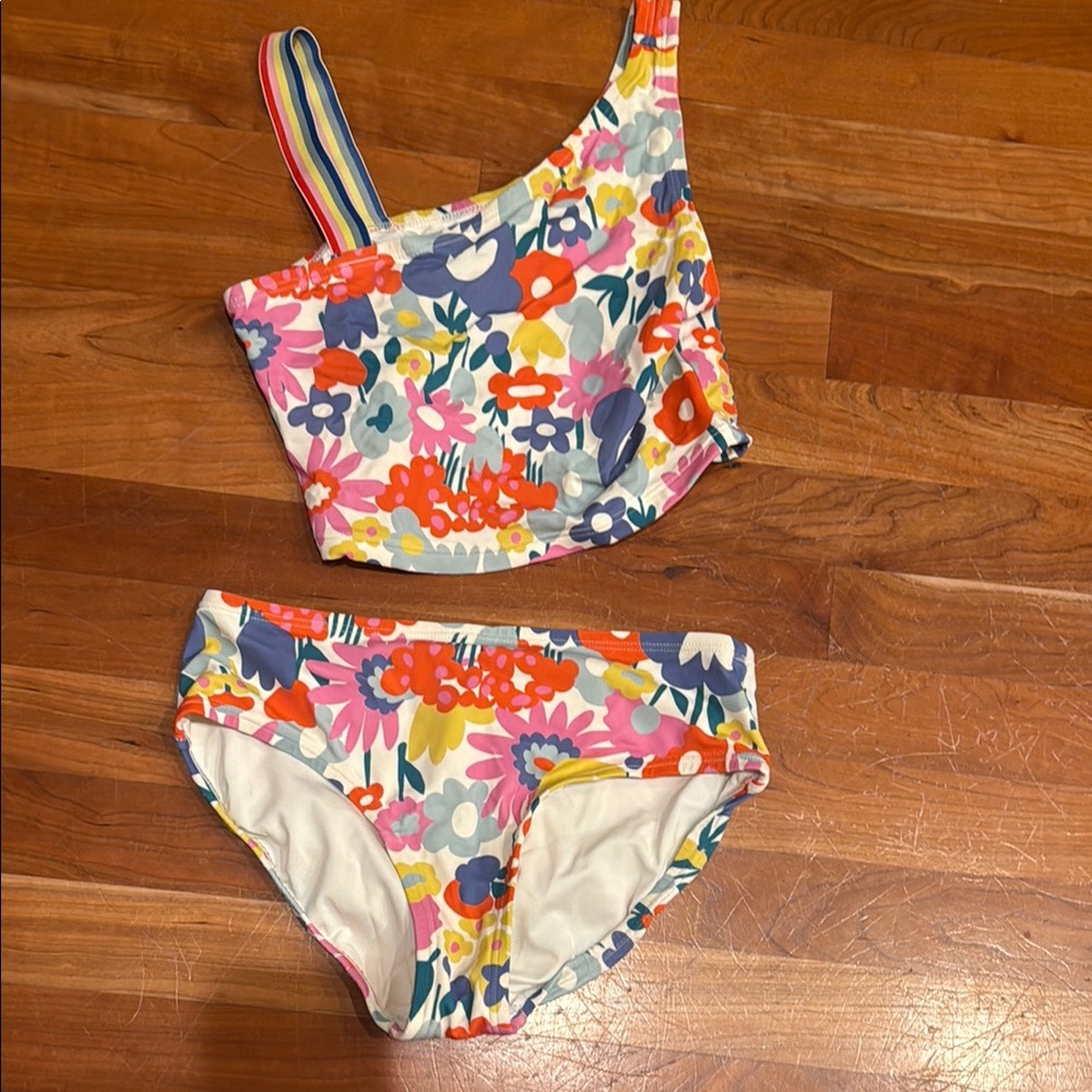Hanna Andersson Colorful Floral Swimwear